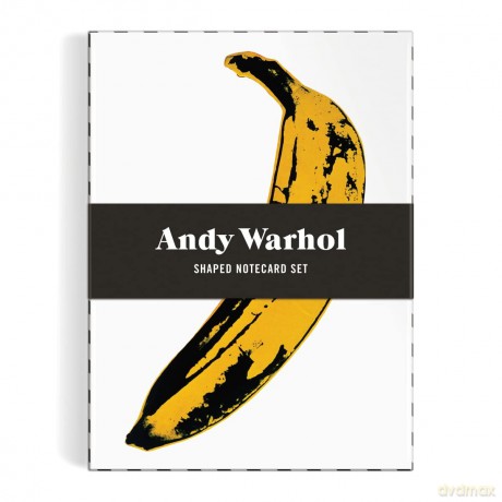 Andy Warhol Shaped Notecard Set - Galison [KSIĄŻKA]