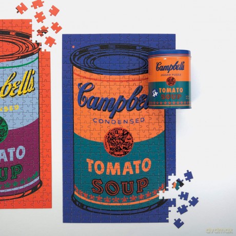 Andy Warhol Soup Can Orange 300 Piece Puzzle - Mudpuppy [KALENDARZ]