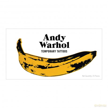 Andy Warhol Temporary Tattoo Set - Galison [KSIĄŻKA]