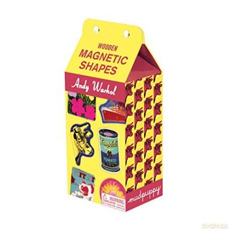 Andy Warhol Wooden Magnetic Shapes - Galison [GRA]