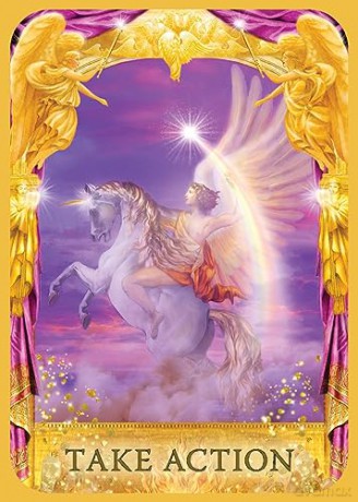 Angel Answers Pocket Oracle Cards: A 44-Card Deck and Guidebook - Radleigh Valentine [KSIĄŻKA]