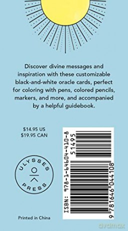 Angel Oracle Cards: Create And Color: 33 Customizable Cards and Step-By-Step Guidebook for Guidance and Self-Reflection (Tarot/Oracle Decks) - Anne-Sophie Casper [KSIĄŻKA]