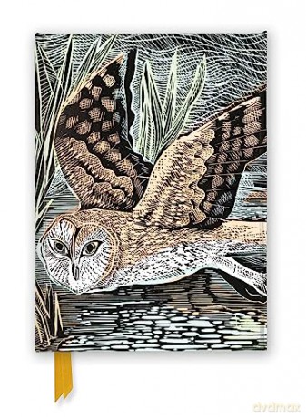 Angela Harding: Marsh Owl (Foiled Journal) (Flame Tree Notebooks) - Flame Tree Studio [KALENDARZ]