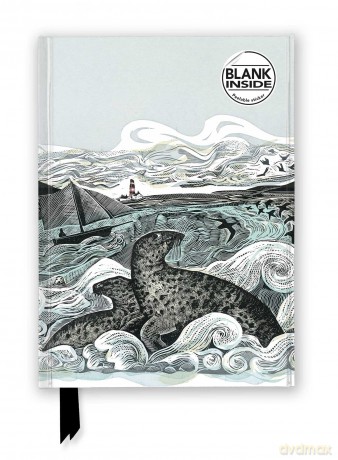 Angela Harding: Seal Song (Foiled Blank Journal) (Flame Tree Blank Notebooks) - Flame Tree Studio [KALENDARZ]