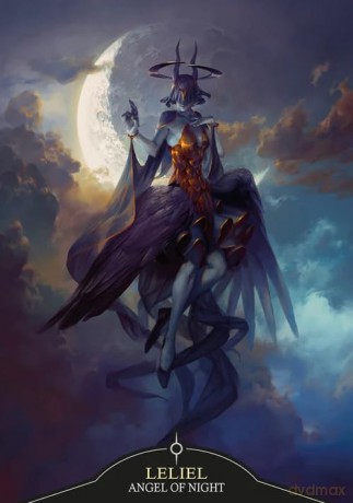 Angelarium Oracle: Oracle of the Emanations - 32 Full Colour Cards and Instructions: Oracle of Emanations - Peter Mohrbacher [KSIĄŻKA]