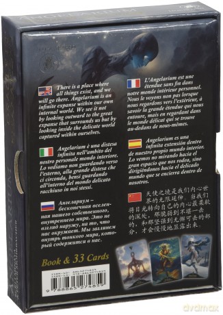 Angelarium Oracle: Oracle of the Emanations - 32 Full Colour Cards and Instructions: Oracle of Emanations - Peter Mohrbacher [KSIĄŻKA]