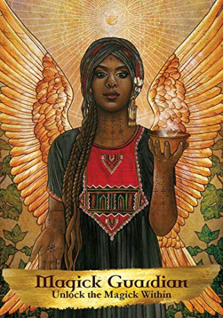 Angels and Ancestors Oracle Cards: A 55-Card Deck and Guidebook - Kyle Gray [KSIĄŻKA]