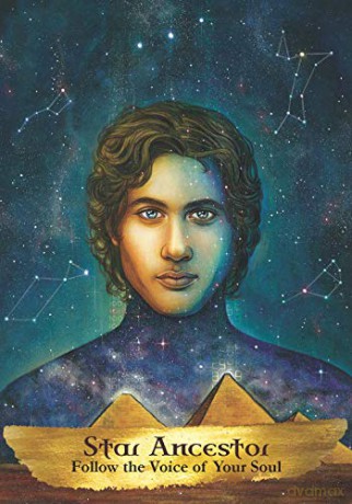 Angels and Ancestors Oracle Cards: A 55-Card Deck and Guidebook - Kyle Gray [KSIĄŻKA]