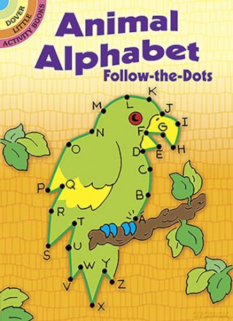 Animal Alphabets - Follow the Dots (Little Activity Books) - Anna Pomaska [KSIĄŻKA]