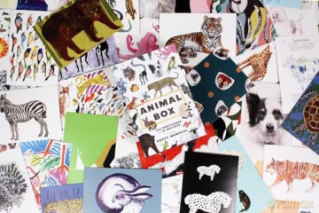 Animal Box Postcards: 100 Postcards by 10 Artists - Princeton Architectural Press [KALENDARZ]