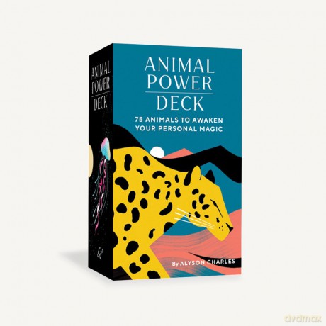 Animal Power Deck: 75 Animals to Awaken Your Personal Magic - Alyson Charles [KSIĄŻKA]