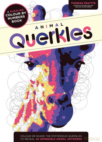 Animal Querkles: A puzzling colour-by-numbers book - Thomas Pavitte [KSIĄŻKA]