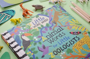Animal Words for Little Zoologists: 100 Interesting Words (Little Word Whizz) - Will Millard [KSIĄŻKA]