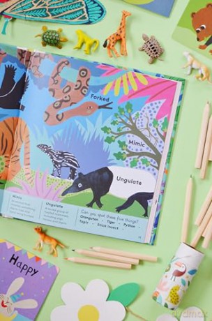 Animal Words for Little Zoologists: 100 Interesting Words (Little Word Whizz) - Will Millard [KSIĄŻKA]