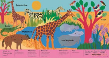 Animal Words for Little Zoologists: 100 Interesting Words (Little Word Whizz) - Will Millard [KSIĄŻKA]