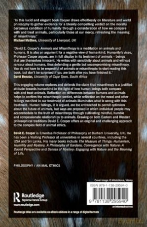 Animals and Misanthropy - David Cooper [KSIĄŻKA]