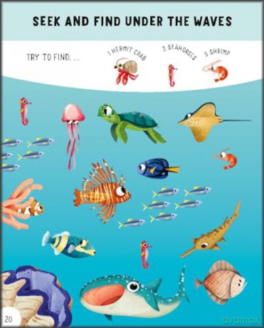 Animals: Awesome GAMES and FACTS for hours of engaging FUN! (Fun + Facts Activity Book) - Illustrated by Carolina Grosa [KSIĄŻKA]