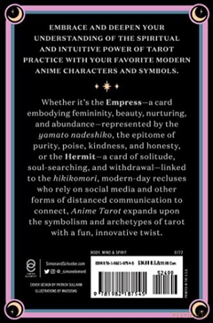 Anime Tarot Deck and Guidebook: Explore the Archetypes, Symbolism, and Magic in Anime - Natasha Yglesias [KSIĄŻKA]