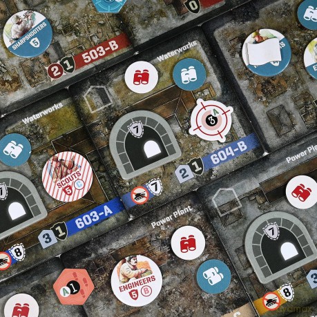 Ankama: Arkeis, Strategy Board Game, 60 Minute Play Time, for 1 to 5 Players, for Ages 10 and up [KSIĄŻKA]