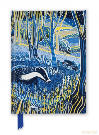 Annie Soudain: Foraging by Moonlight (Foiled Journal) (Flame Tree Notebooks) - Flame Tree Studio [KALENDARZ]
