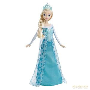 MATTEL Lalka Disney Princess Frozen Błyszcząca Elsa (Y9960) [ZABAWKA]