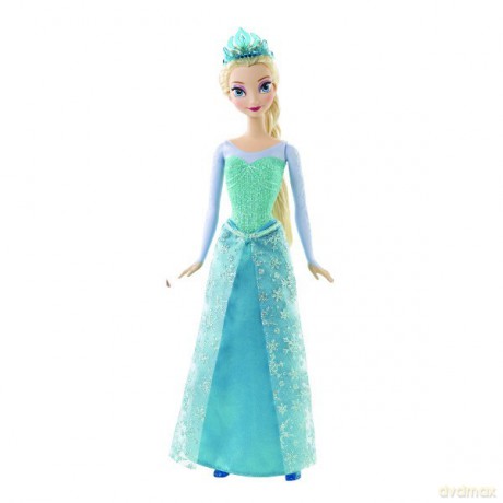 MATTEL Lalka Disney Princess Frozen Błyszcząca Elsa (Y9960) [ZABAWKA]