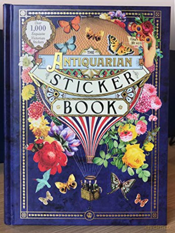 Antiquarian Sticker Book, The: Over 1,000 Exquisite Victorian Stickers - Odd Dot [KSIĄŻKA]