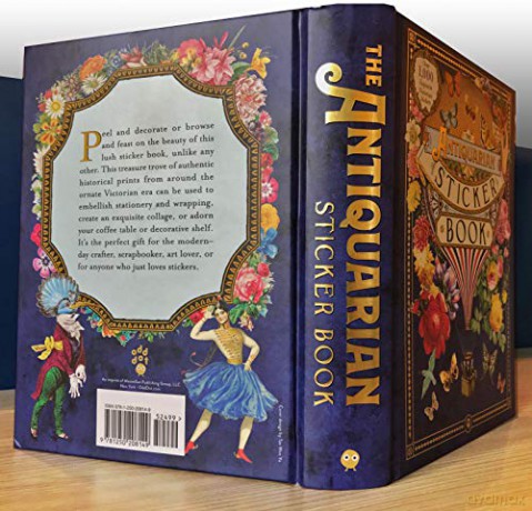 Antiquarian Sticker Book, The: Over 1,000 Exquisite Victorian Stickers - Odd Dot [KSIĄŻKA]