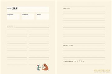 Anyone Can Cook: A Ratatouille Recipe Journal - Disney [KALENDARZ]