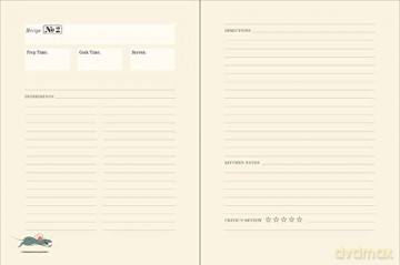 Anyone Can Cook: A Ratatouille Recipe Journal - Disney [KALENDARZ]