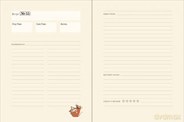 Anyone Can Cook: A Ratatouille Recipe Journal - Disney [KALENDARZ]