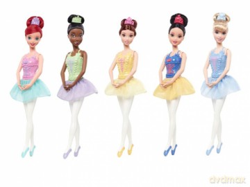MATTEL Lalka Disney Princess Księżniczka Balerina (X9341) [ZABAWKA]