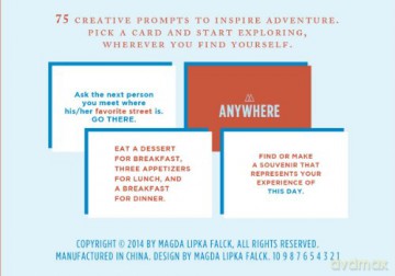 Anywhere: a Travel Guide: 75 Cards for Discovering the Unexpected, Wherever Your Journey Leads - Magda Lipka Falck [KSIĄŻKA]
