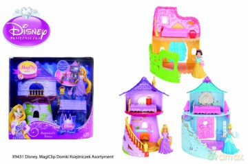MATTEL Disney Princess Magiclip Domki Księżniczek (X9431) [ZABAWKA]