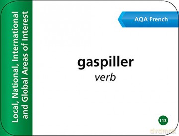 AQA GCSE 9-1 French Vocabulary Revision Cards: Ideal for the 2024 and 2025 exams (Collins GCSE Grade 9-1 Revision) - Collins Gcse [KSIĄŻKA]
