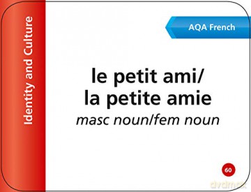 AQA GCSE 9-1 French Vocabulary Revision Cards: Ideal for the 2024 and 2025 exams (Collins GCSE Grade 9-1 Revision) - Collins Gcse [KSIĄŻKA]