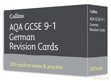 AQA GCSE 9-1 German Vocabulary Revision Cards: Ideal for the 2024 and 2025 exams (Collins GCSE Grade 9-1 Revision) - Collins Gcse [KSIĄŻKA]