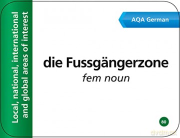 AQA GCSE 9-1 German Vocabulary Revision Cards: Ideal for the 2024 and 2025 exams (Collins GCSE Grade 9-1 Revision) - Collins Gcse [KSIĄŻKA]