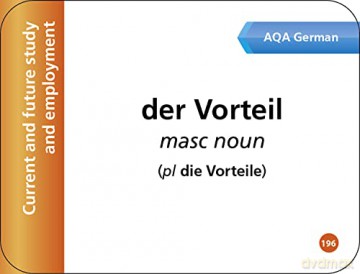 AQA GCSE 9-1 German Vocabulary Revision Cards: Ideal for the 2024 and 2025 exams (Collins GCSE Grade 9-1 Revision) - Collins Gcse [KSIĄŻKA]