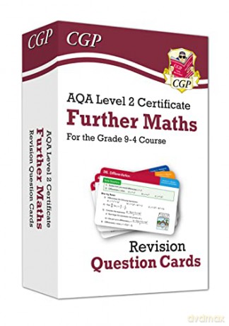 AQA Level 2 Certificate: Further Maths - Revision Question Cards (CGP Level 2 Further Maths) - CGP Books [KSIĄŻKA]