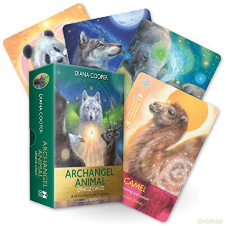 Archangel Animal Oracle Cards: A 44-Card Deck and Guidebook - Diana Cooper [KSIĄŻKA]
