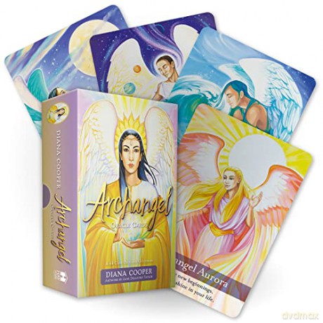 Archangel Oracle Cards: A 44-Card Deck and Guidebook - Diana Cooper [KSIĄŻKA]
