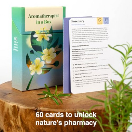 Aromatherapist in a Box: A Card Set of Therapeutic Essential Oils - Jo Kellett [KSIĄŻKA]