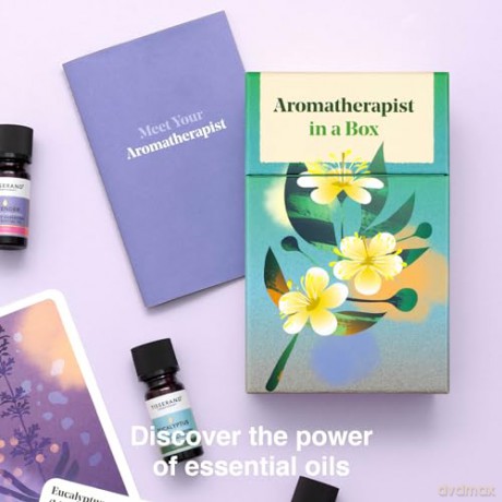 Aromatherapist in a Box: A Card Set of Therapeutic Essential Oils - Jo Kellett [KSIĄŻKA]