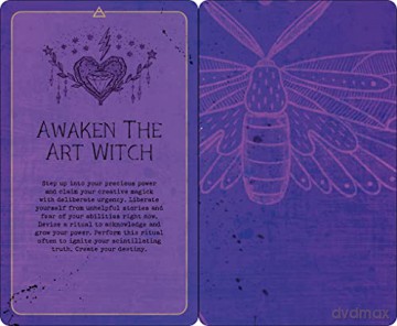 Art Magick Cards: An inspiration deck for creativity - Molly Roberts [KSIĄŻKA]