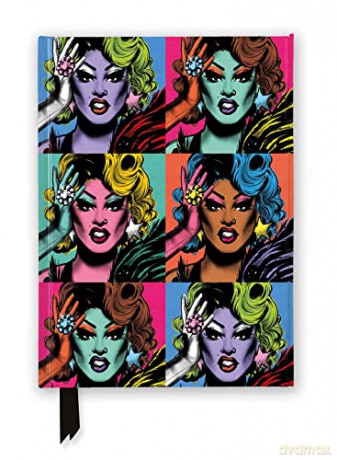 Art of Drag (Foiled Journal) (Flame Tree Notebooks) - Flame Tree Studio [KALENDARZ]