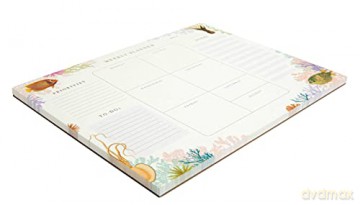 Art of Nature: Under the Sea Weekly Planner Notepad: (Undated Weekly Planner, Cute Stationery Gift, Gift for Girls) - Insight Editions [KSIĄŻKA]