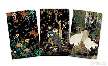 Ashmolean Museum Set of 3 Mini Notebooks (Mini Notebook Collections) - Flame Tree Studio [KALENDARZ]