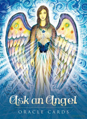 Ask an Angel Oracle Cards: 42 cards and 124-page guidebook - Carisa Mellado [KSIĄŻKA]