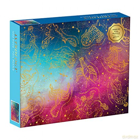 Astrology 1000 Piece Foil Puzzle (Puzzles) - Sarah McMenemy [KALENDARZ]
